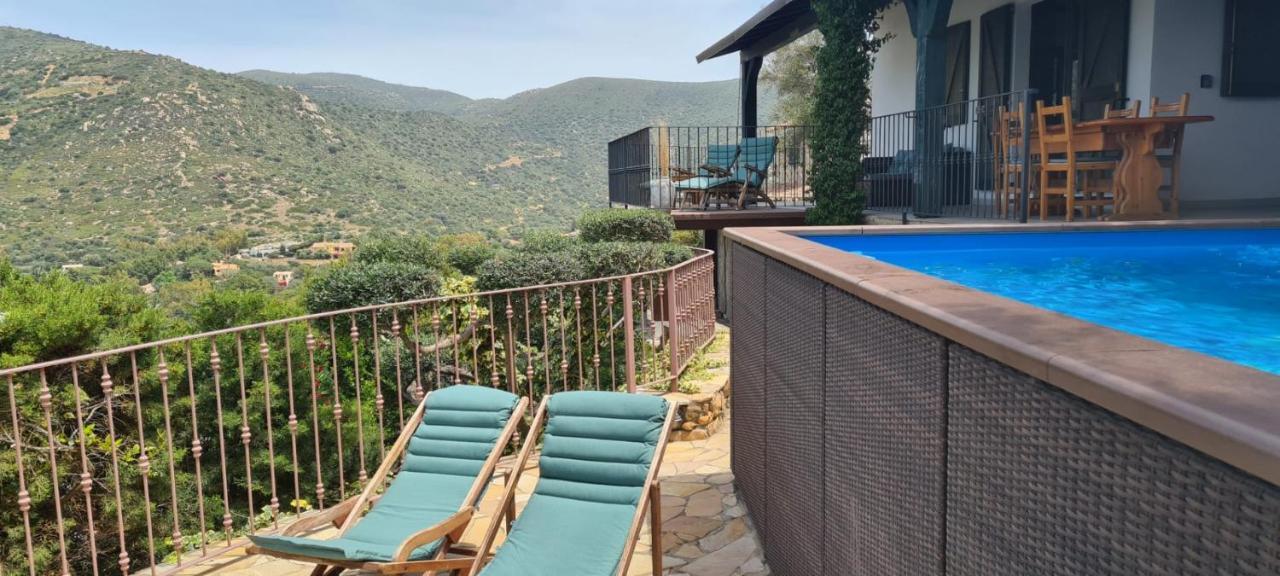 Villetta With Heated Pool And Panoramic View Торре-делле-Стелле Экстерьер фото