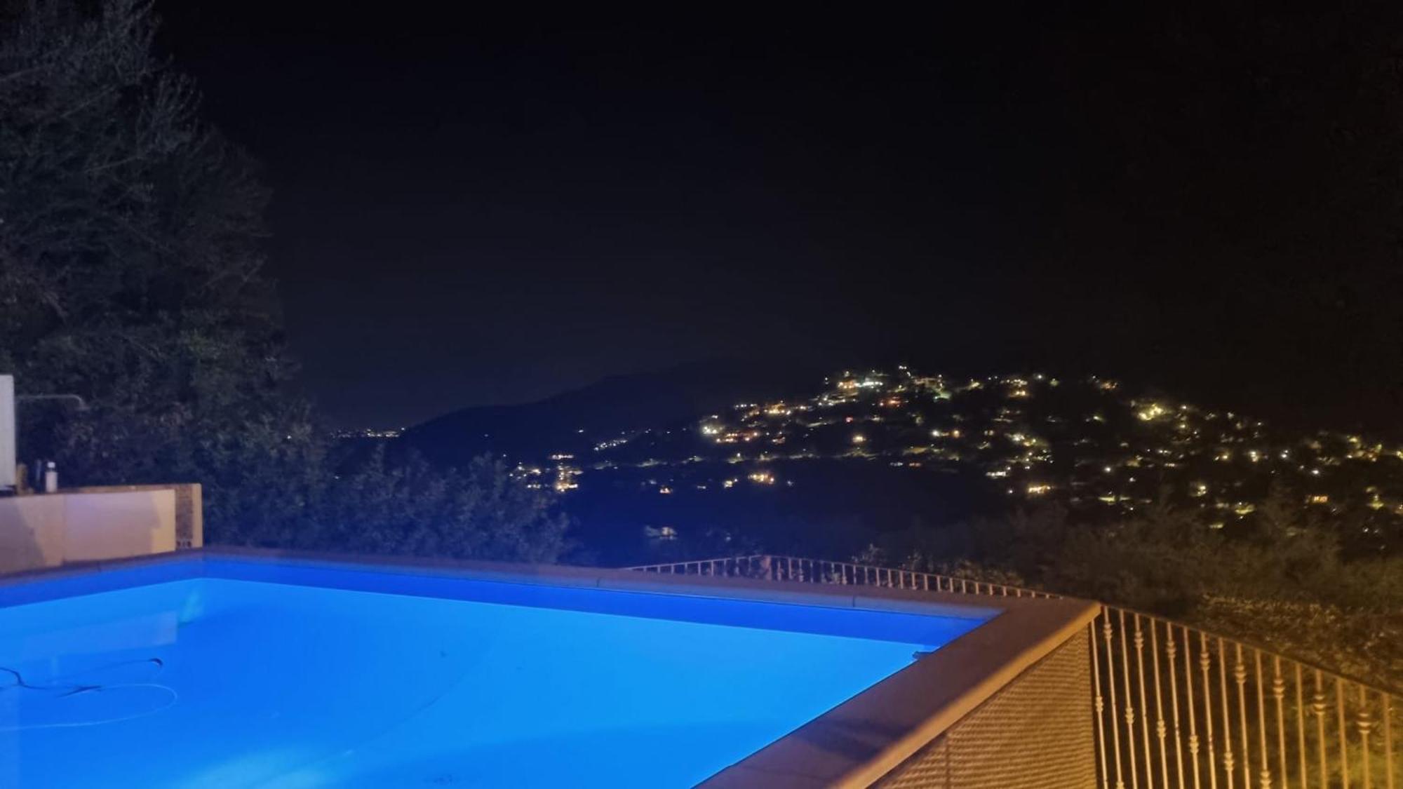 Villetta With Heated Pool And Panoramic View Торре-делле-Стелле Экстерьер фото