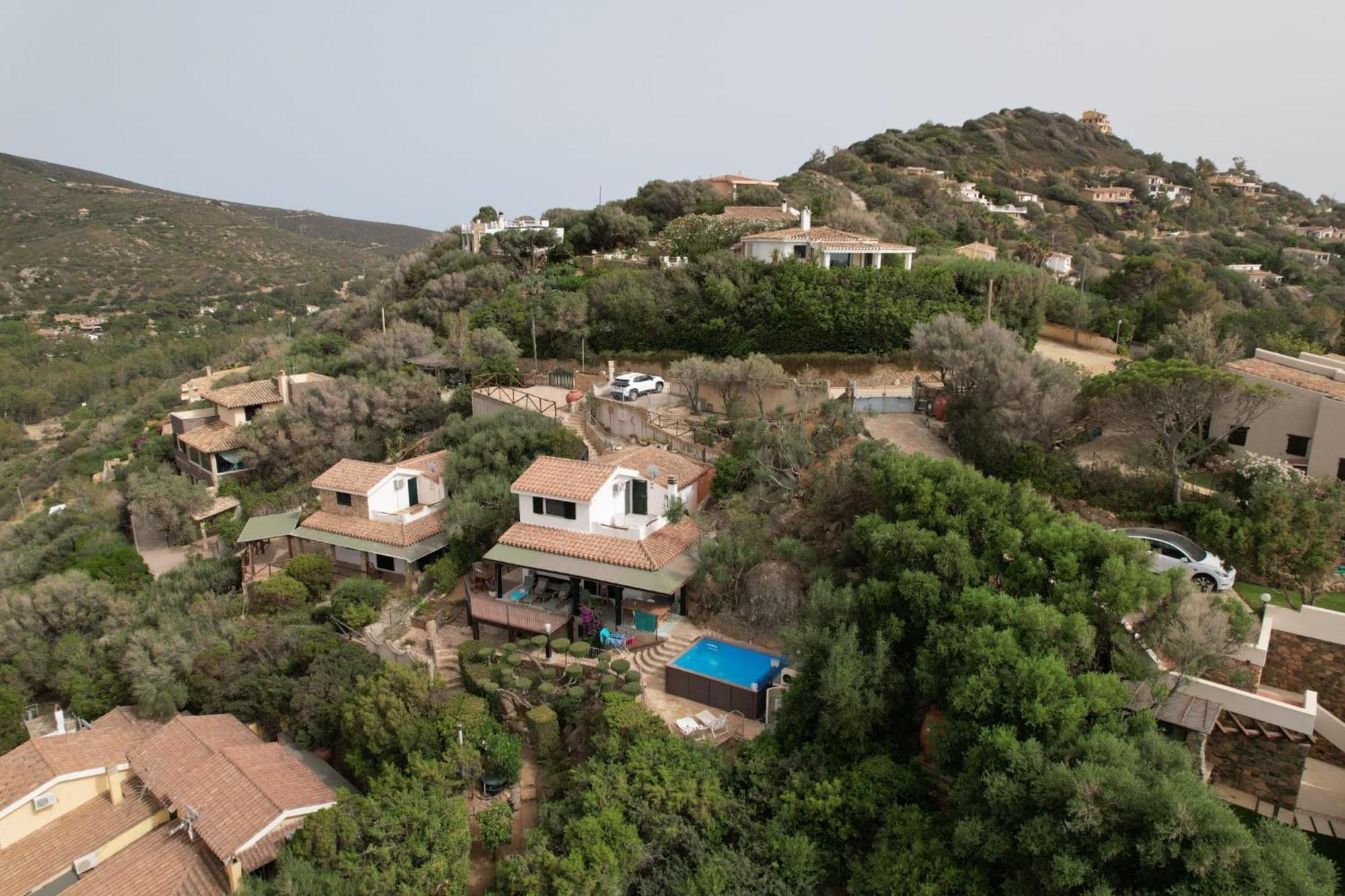 Villetta With Heated Pool And Panoramic View Торре-делле-Стелле Экстерьер фото